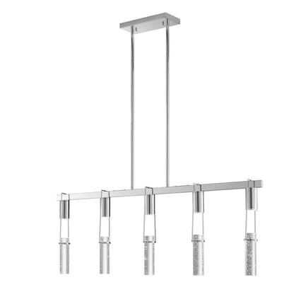 Harmony 5 Light Chandelier // Chrome