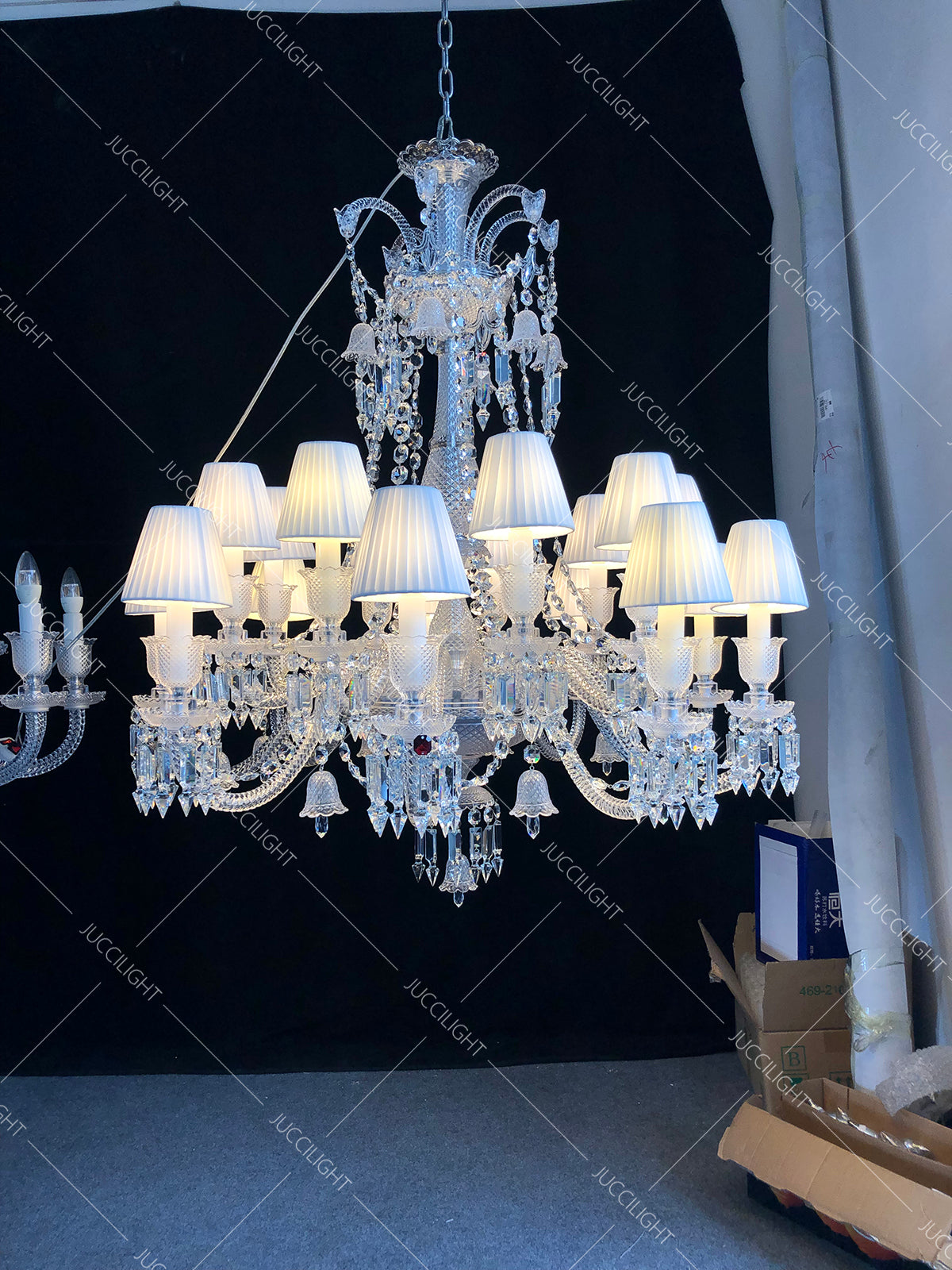 Classic Arcadian Zenith Crystal Chandelier