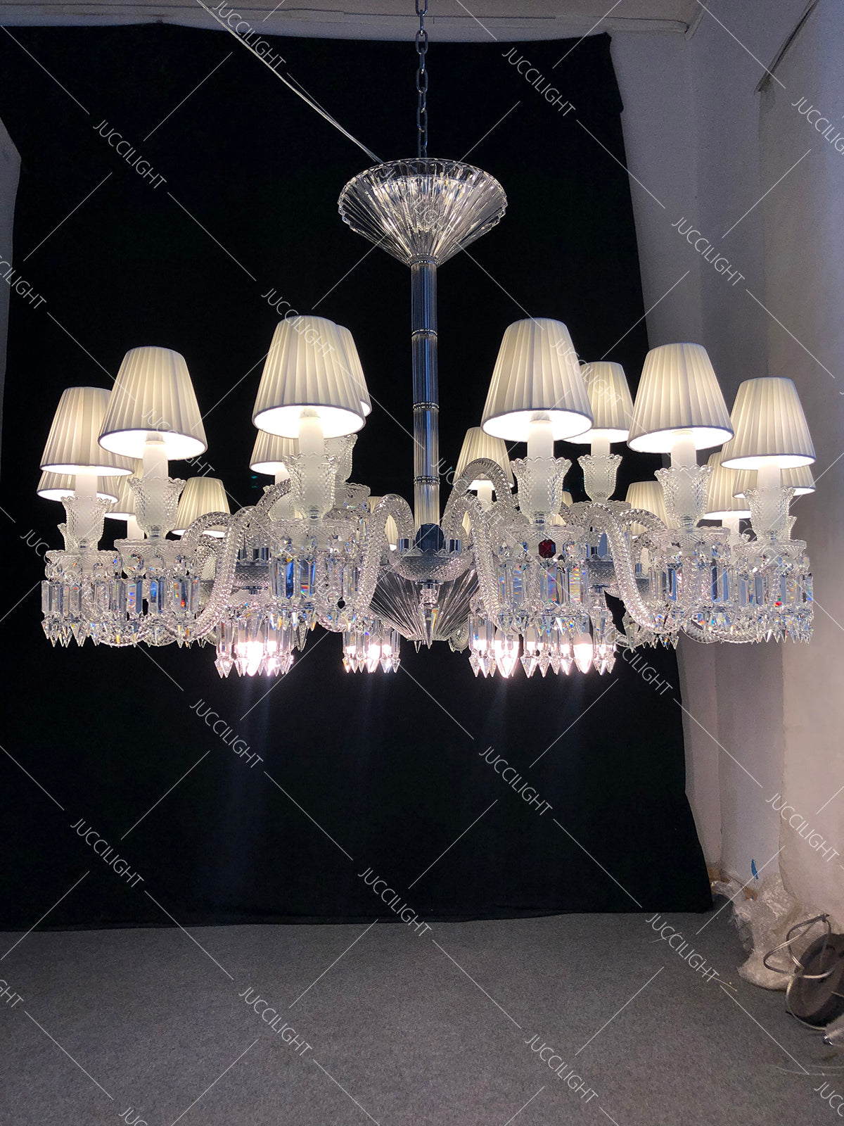 Luxury Arcadian Paris Crystal Chandelier