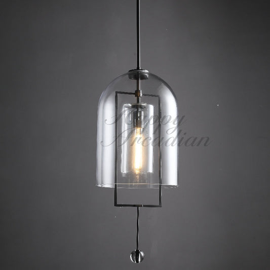 Donie Modern Glass Bell Shade Pendant Light