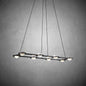 Celestra Crystal Ball Rectangular Chandelier 54"72''