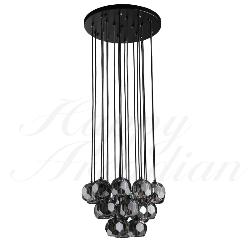 xinyue Bola De Crystal Round Cluster Chandelier 30" 40''