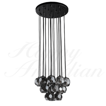 xinyue Bola De Crystal Round Cluster Chandelier 30" 40''
