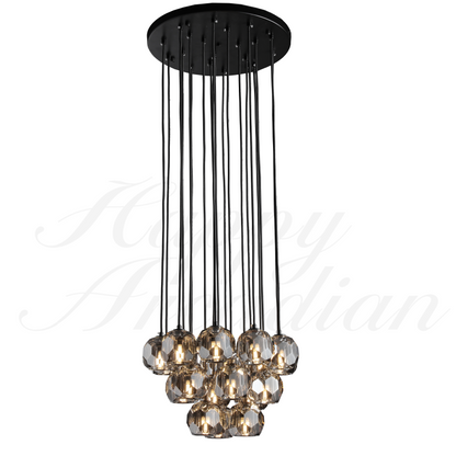xinyue Bola De Crystal Round Cluster Chandelier 30" 40''