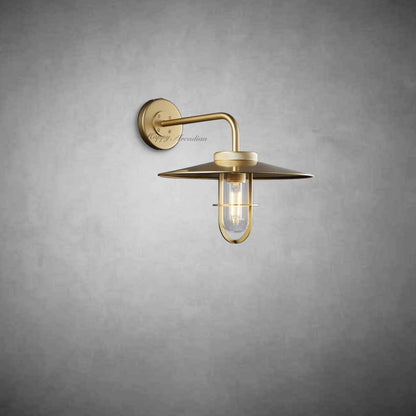 Randy Outdoor Industrial Metal Wall Sconce Fixture