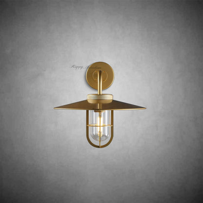 Randy Outdoor Industrial Metal Wall Sconce Fixture