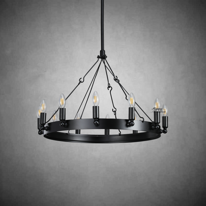Radiant Series Vintage Filament Chandelier