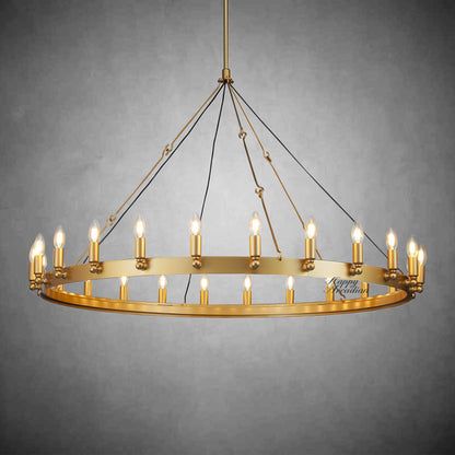 HA Radiant Vintage Lamps, Outdoor Chandelier  Lighting