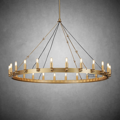 HA Radiant Vintage Lamps, Outdoor Chandelier  Lighting