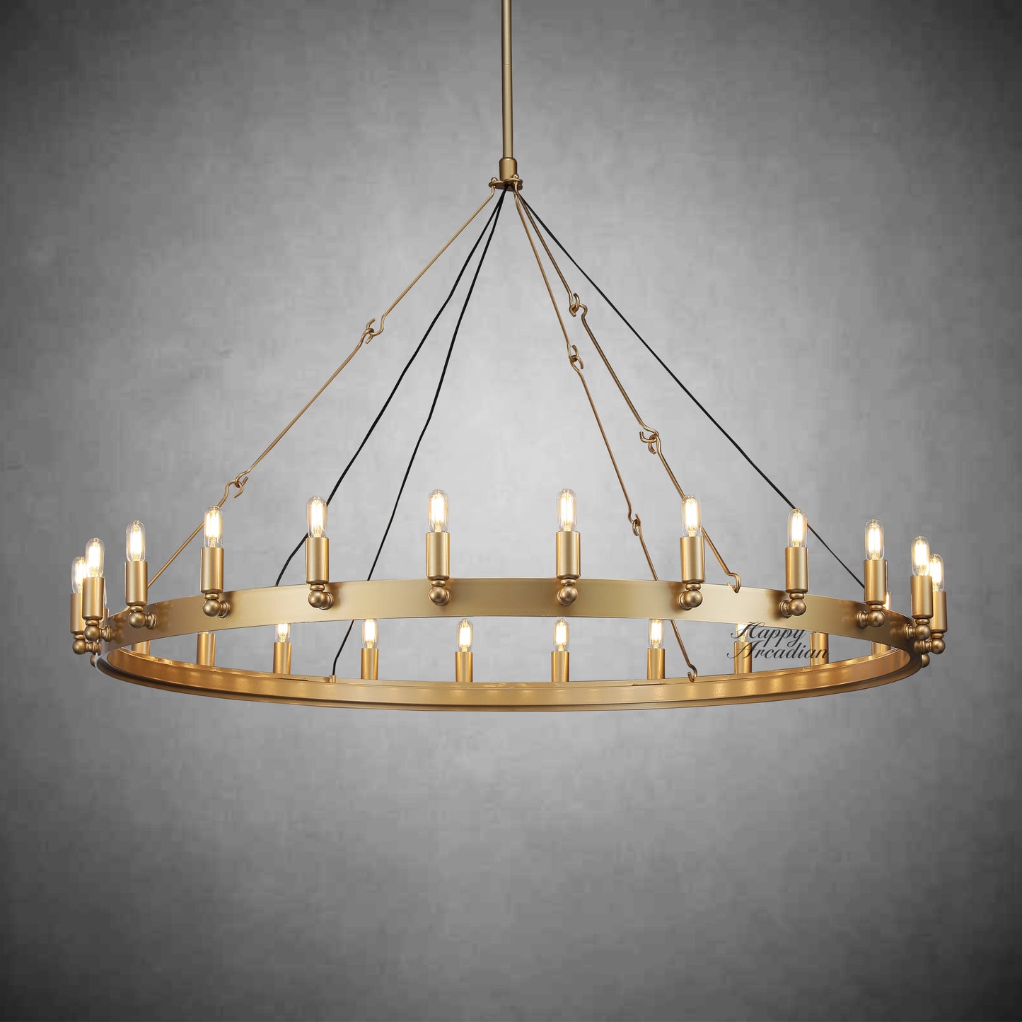 Radiant Series Vintage Filament Chandelier