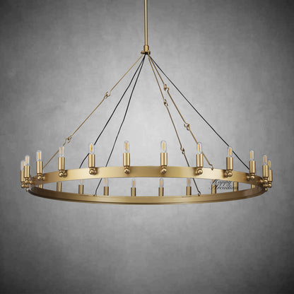 HA Radiant Vintage Lamps, Outdoor Chandelier  Lighting