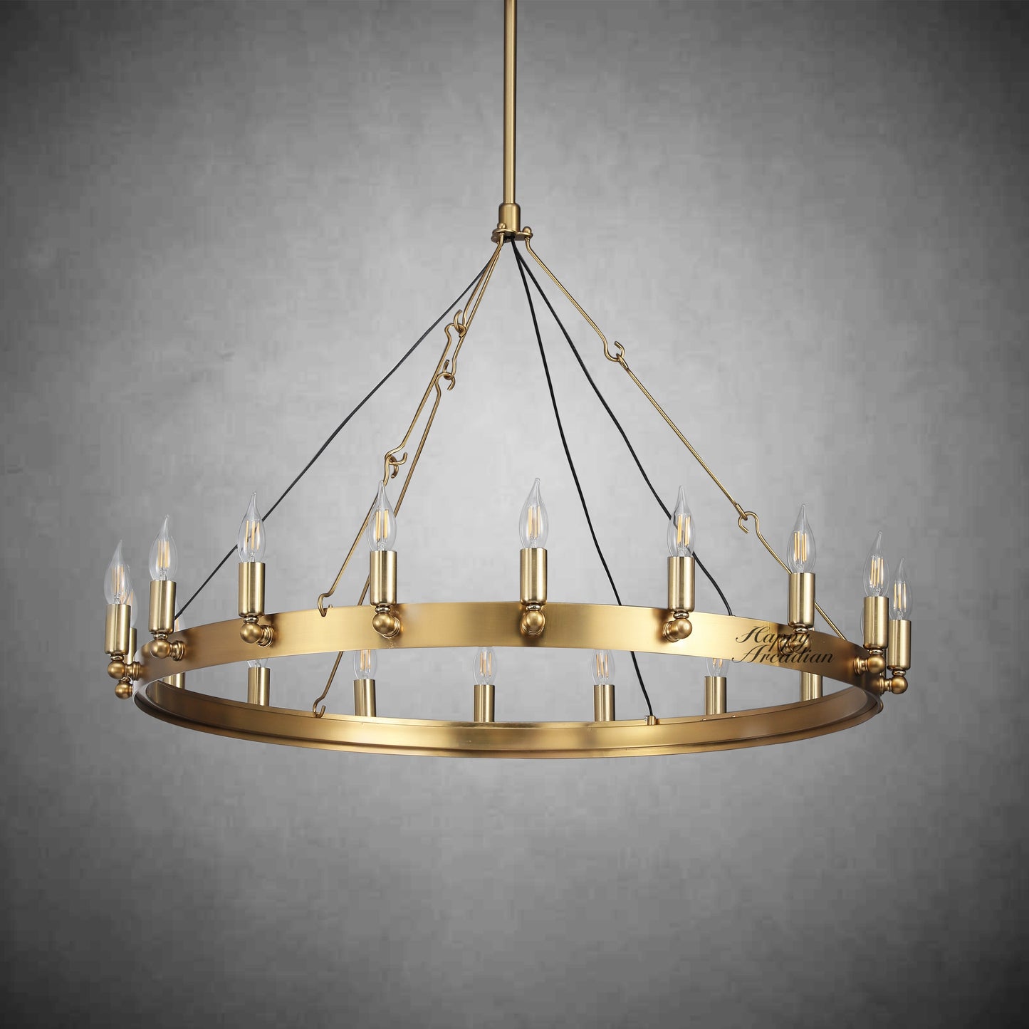 Radiant Series Vintage Filament Chandelier