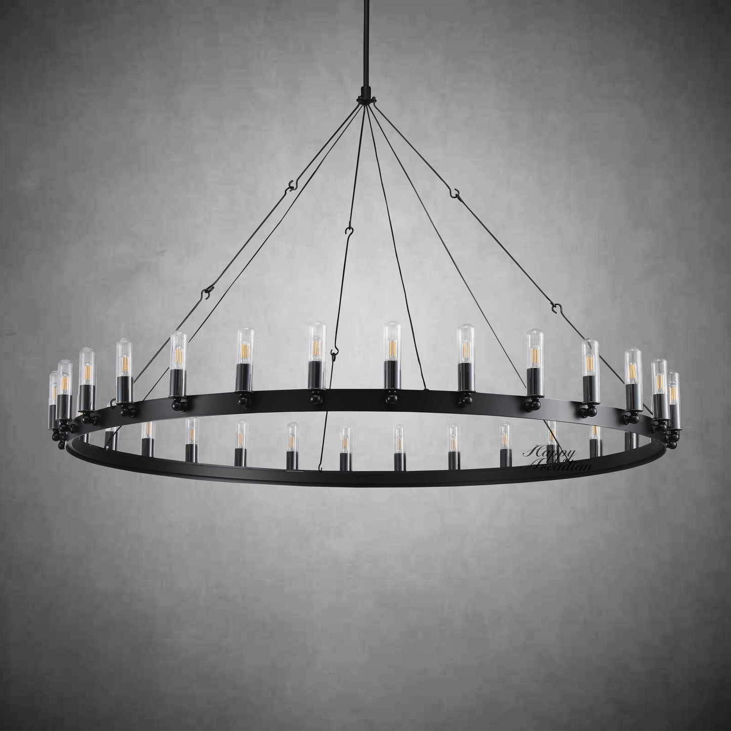 Radiant Series Vintage Filament Chandelier