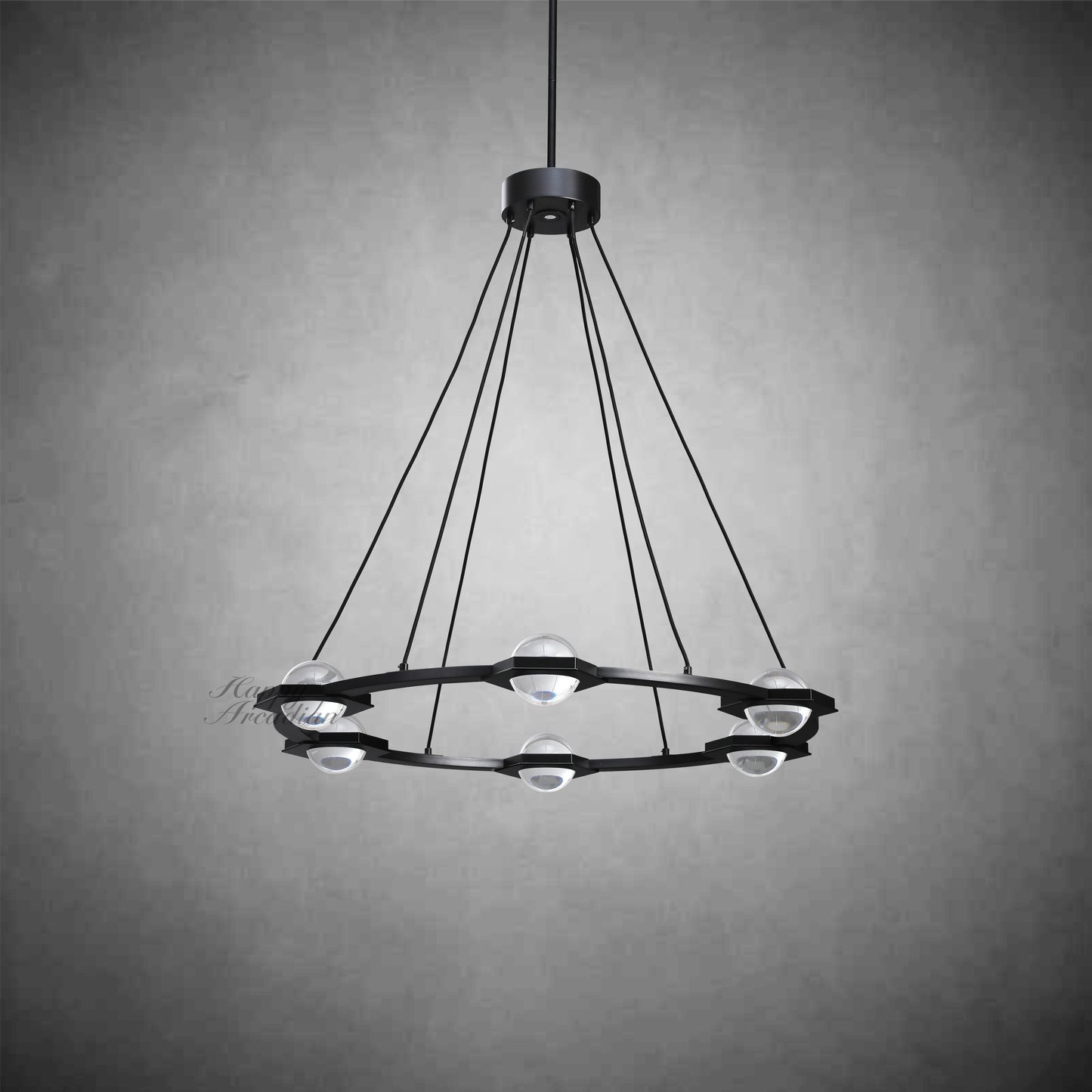 Celestra Crystal Ball Round Chandelier 36"48''60''