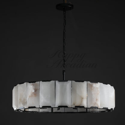 xinyue Calcite Round Chandelier