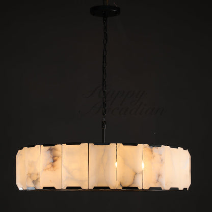 xinyue Calcite Round Chandelier