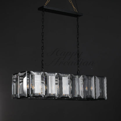 xinyue Lighting Crystal Rectangular Chandelier