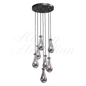 Raindrop Round Chandelier  18",7-Lights