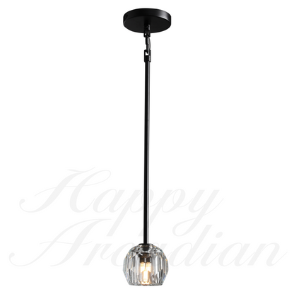 HA Bola De Balle Crystal Ball Pendant Lighting