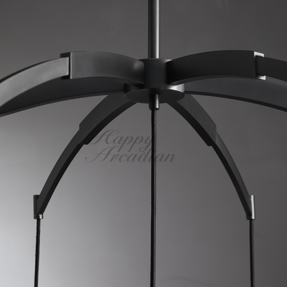 XINYUE Modern Glass Round Chandelier 36''48''60‘’