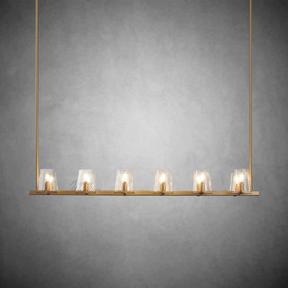 Brilliax Series Round Glass Chandelier