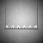 Brilliax Series Round Glass Chandelier