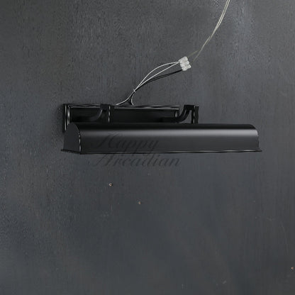 Ronan Metal Linear Outdoor Wall Sconce, Metal Industrial Wall Lamps