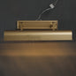 Ronan Metal Linear Outdoor Wall Sconce, Metal Industrial Wall Lamps