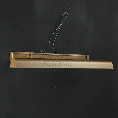 Ronan Metal Linear Outdoor Wall Sconce, Metal Industrial Wall Lamps