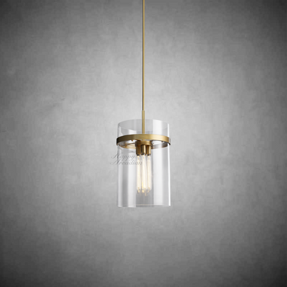 XINYUE Rebecca Glass Pendant Lamp Fixture 12"/10"/8"