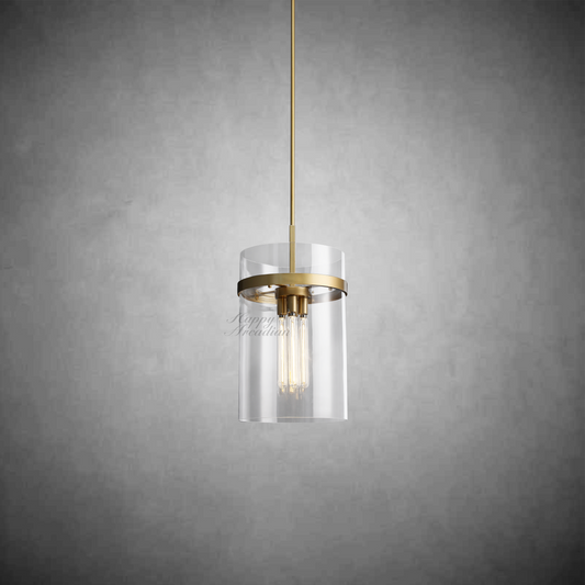 XINYUE Rebecca Glass Pendant Lamp Fixture 12"/10"/8"