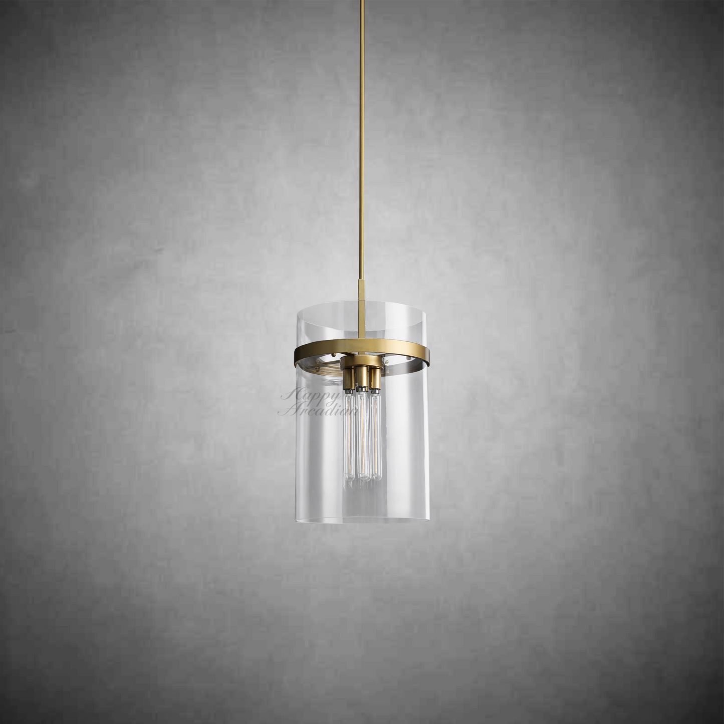 XINYUE Rebecca Glass Pendant Lamp Fixture 12"/10"/8"