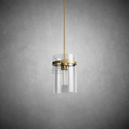 XINYUE Rebecca Glass Pendant Lamp Fixture 12"/10"/8"
