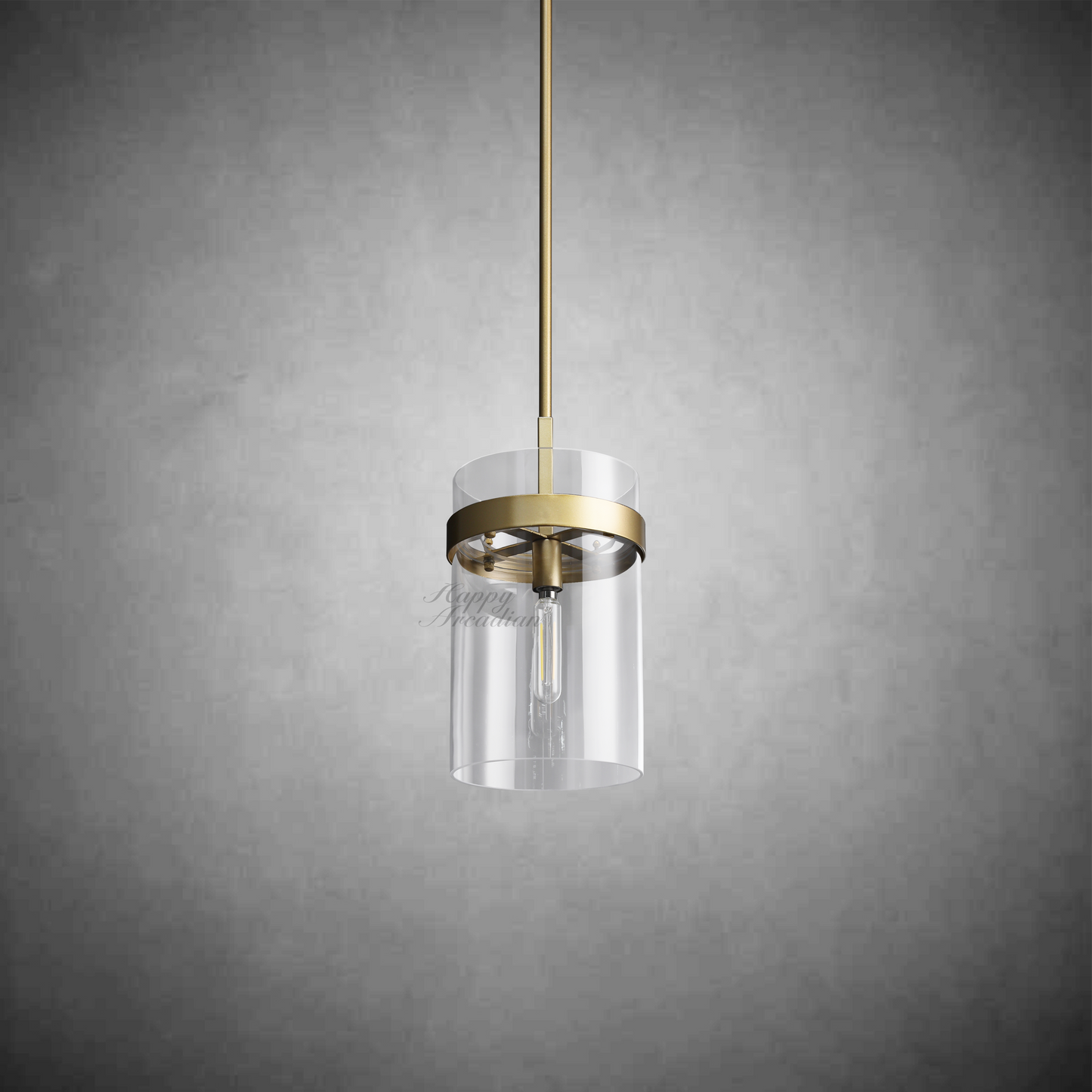 XINYUE Rebecca Glass Pendant Lamp Fixture 12"/10"/8"