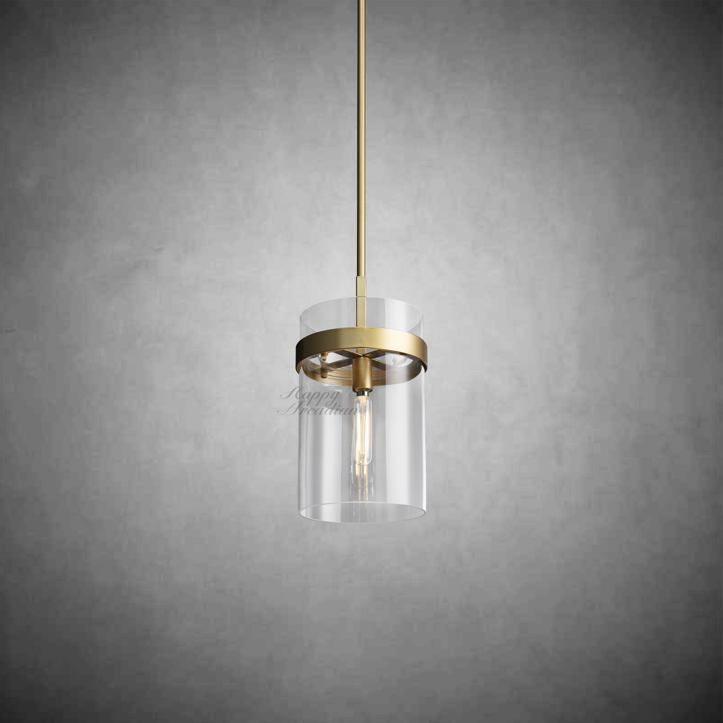 XINYUE Rebecca Glass Pendant Lamp Fixture 12"/10"/8"