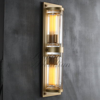 Elowen Glass Wall Sconce, Indoor Wall Lamp Fixture
