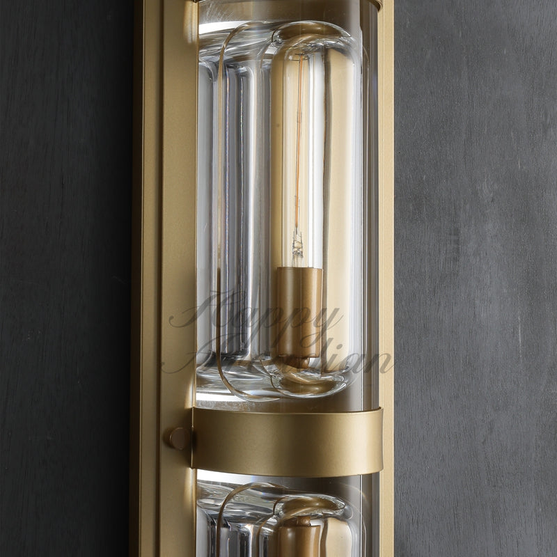 Elowen Glass Wall Sconce, Indoor Wall Lamp Fixture