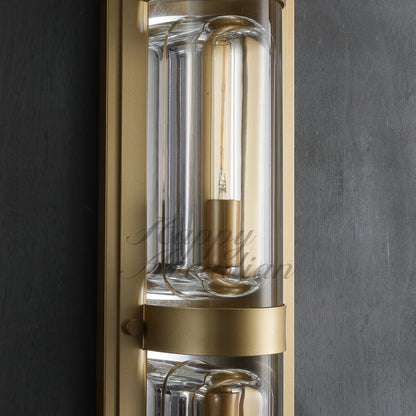 Elowen Glass Wall Sconce, Indoor Wall Lamp Fixture