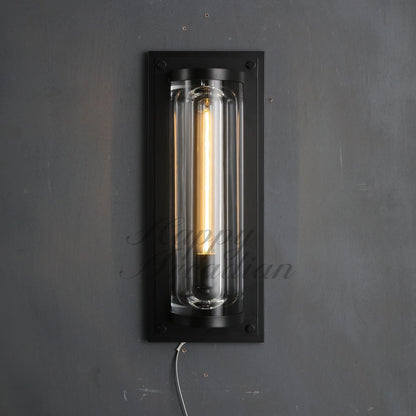 Elowen Glass Wall Sconce, Indoor Wall Lamp Fixture