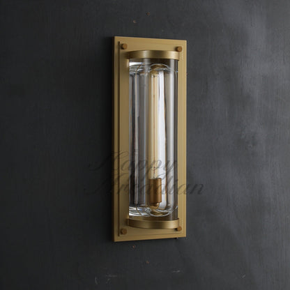 Elowen Glass Wall Sconce, Indoor Wall Lamp Fixture
