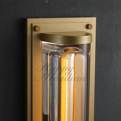 Elowen Glass Wall Sconce, Indoor Wall Lamp Fixture