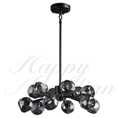 XINYUE Bola De Smoke Ball Round Chandelier 36"