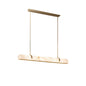 Linear Alabaster Chandelier, Kitchen Island Pendant Light