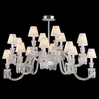 Arcadian Luxury Ellipse Crystal Chandelier