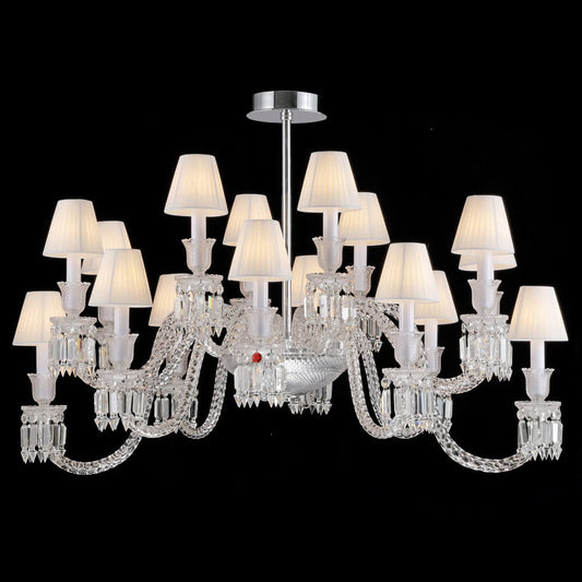 Arcadian Luxury Ellipse Crystal Chandelier