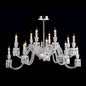 Arcadian Luxury Ellipse Crystal Chandelier