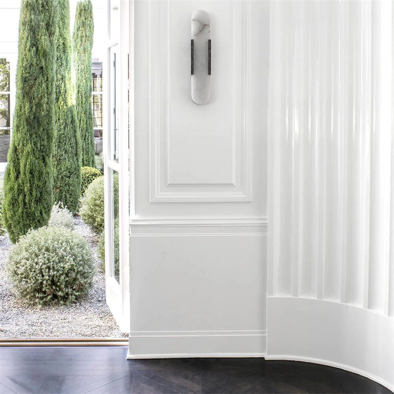JC Koltin Melange Elongated Alabaster Wall Sconce