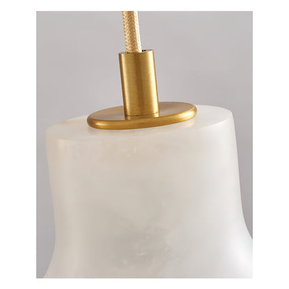 Millson Alabaster Pendnat Light