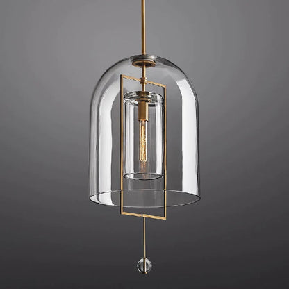 Donie Modern Glass Bell Shade Pendant Light