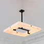 Sebastian Modern Square Alabaster Chandelier Lighting